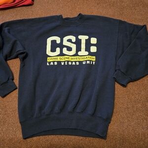 CSI: Crime Scene Investigation Las Vegas Unit Sweatshirt Delt Pro Weight Large